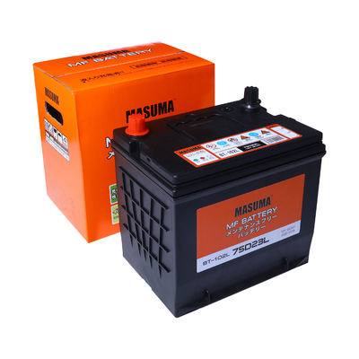 Buy 12V 60AH 636 CCA Auto Batteries for Car MASUMA BT-102L Electrical Systems 75D23L online manufacture
