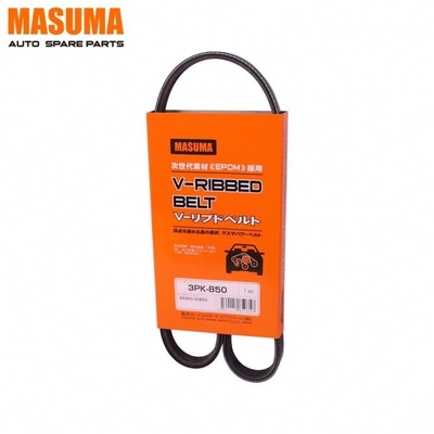 Buy MASUMA Auto spare part Transmission Parts three v belt 3PK-850 for TOYOTA CROWN NZE124 online manufacture