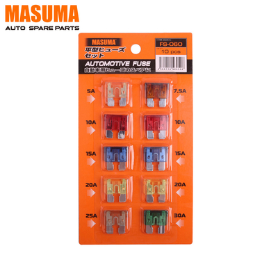 Buy 10 pcs Colorful Truck Fuses Standard Blade URJ201L 50-30A FS-060 and Durable by MASUMA online manufacture