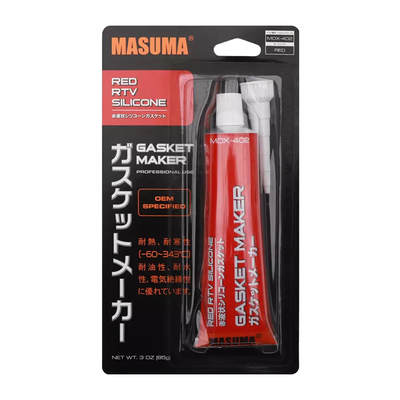 Red Automotive Rtv Silicone Sealant Gasket Maker High Temperature Resistance Car Parts