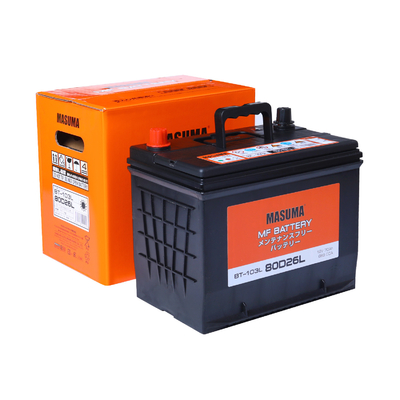 BT-103L MASUMA Auto Car Accessories Auto Batteries 12V 70AH 689 CCA Car Battery 80D26L