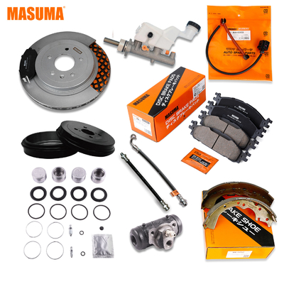 MS-1458N MASUMA ODM Auto No Noise Front Axle Brake Pad 04466-33090 04466-48080 for Toyota