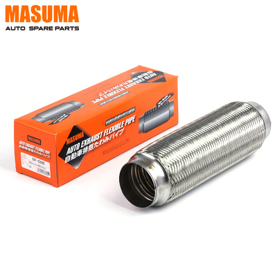 65x280 Interlock Car Exhaust Gas System Automotive Exhaust Flex Pipe For B20A4 2000cc