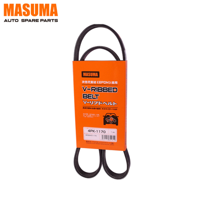 Rubber V Belt 4PK-1170 MASUMA Auto Accessories Transmission Parts for TOYOTA COROLLA AXIO